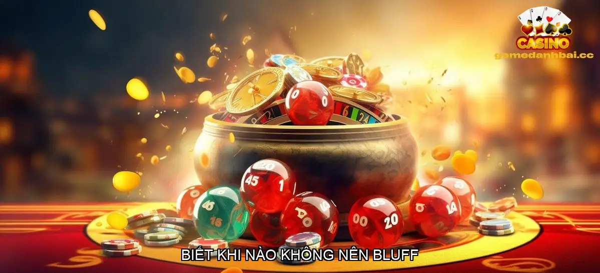 Biết khi nào không nên Bluff