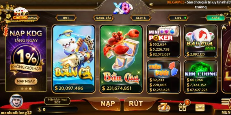 Tài xỉu X8 có gì hot? Bất ngờ được nhiều chuyên gia nhắc đến 2 Tài xỉu X8 có gì hot? Bất ngờ được nhiều chuyên gia nhắc đến